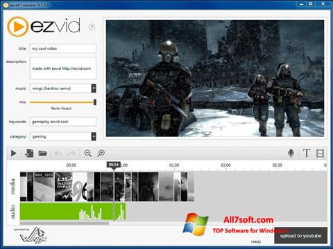 Screenshot Ezvid Windows 7