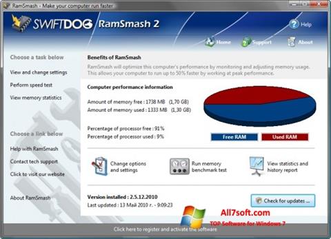 Screenshot RamSmash Windows 7