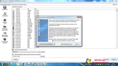 Screenshot BadCopy Pro Windows 7