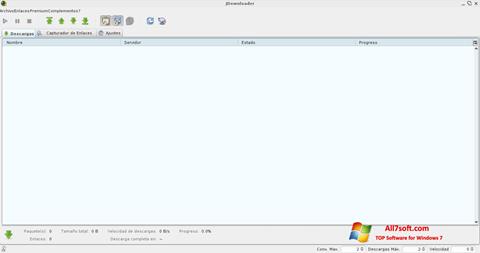 Screenshot JDownloader Windows 7