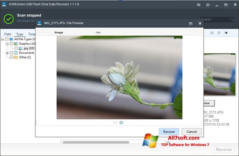 Screenshot USB Flash Drive Recovery Windows 7