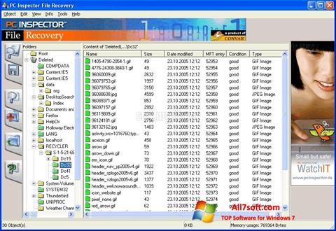 Screenshot PC Inspector File Recovery Windows 7