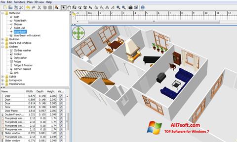 Screenshot FloorPlan 3D Windows 7