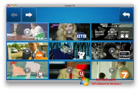 Screenshot Crystal TV Windows 7
