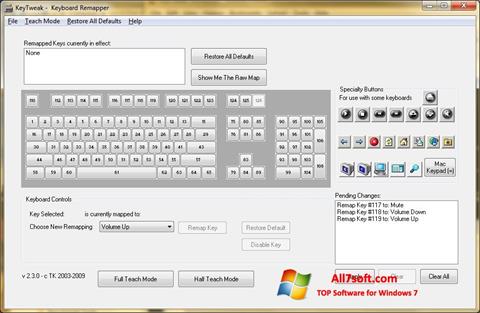 Screenshot KeyTweak Windows 7