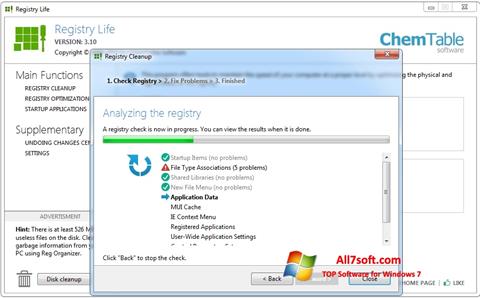Screenshot Registry Life Windows 7