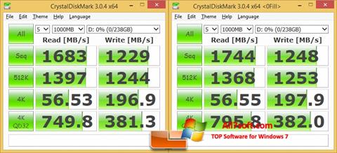 Screenshot CrystalDiskMark Windows 7