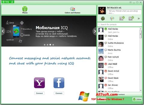 Screenshot ICQ Windows 7