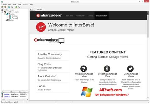 Screenshot InterBase Windows 7