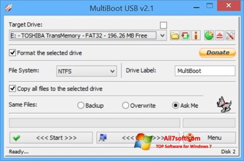 Screenshot Multi Boot USB Windows 7