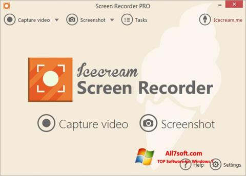 Screenshot Icecream Screen Recorder Windows 7