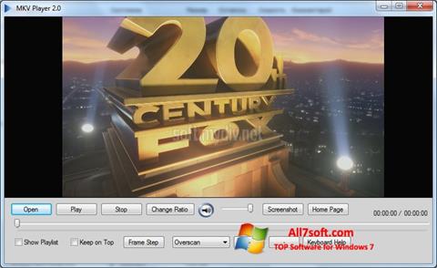 Screenshot MKV Player Windows 7