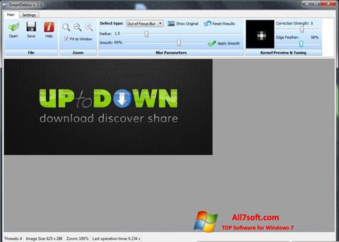 Screenshot SmartDeblur Windows 7