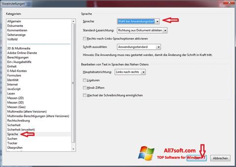 Screenshot Adobe Reader Windows 7