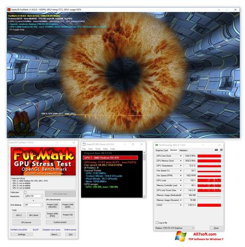 Screenshot FurMark Windows 7