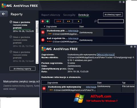 Screenshot AVG AntiVirus Free Windows 7