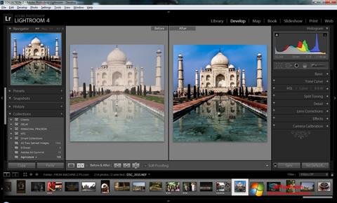 Screenshot Adobe Photoshop Lightroom Windows 7