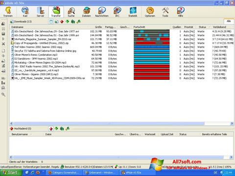 Screenshot eMule Windows 7