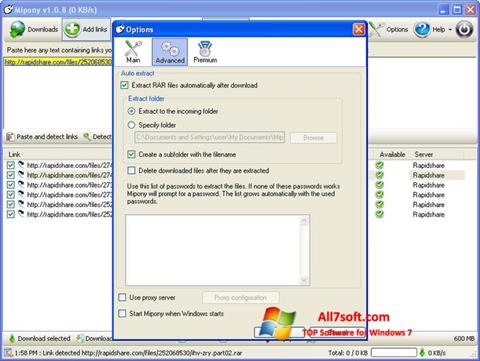 Screenshot Mipony Windows 7