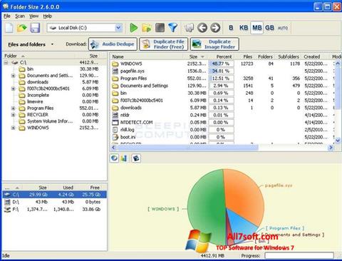 Screenshot Folder Size Windows 7