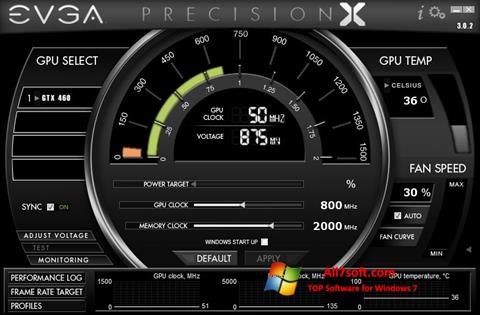 Screenshot EVGA Precision X Windows 7