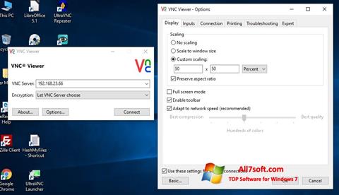 Screenshot VNC Windows 7