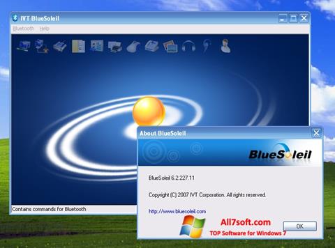 Screenshot BlueSoleil Windows 7