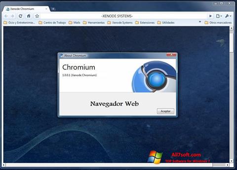 Screenshot Chromium Windows 7