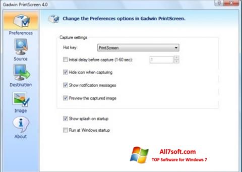 Screenshot Gadwin PrintScreen Windows 7
