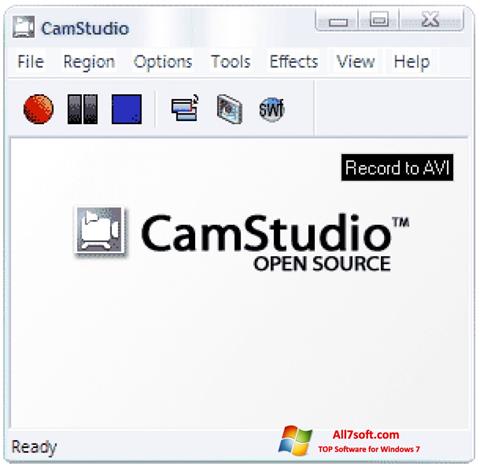 Screenshot CamStudio Windows 7