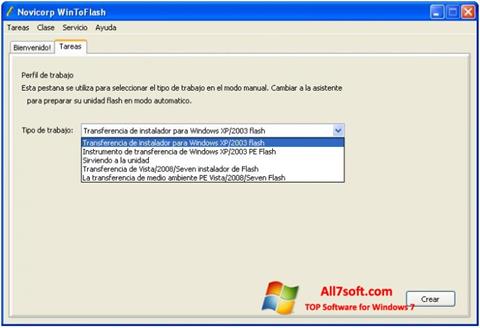 Screenshot WinToFlash Windows 7