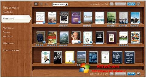 Screenshot Bookshelf Windows 7