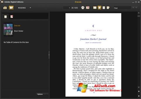 Screenshot Adobe Digital Editions Windows 7
