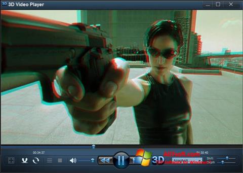 Screenshot 3D Video Player Windows 7