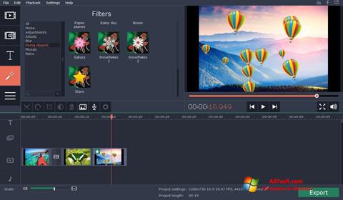 Screenshot Movavi Video Suite Windows 7