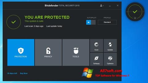 Screenshot Bitdefender Windows 7