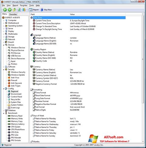 Screenshot EVEREST Ultimate Edition Windows 7