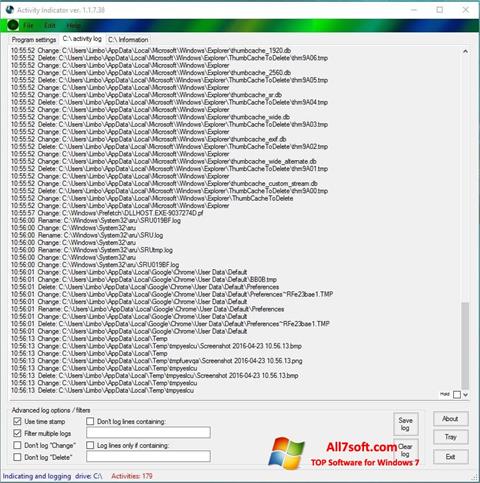 Screenshot Drive Space Indicator Windows 7