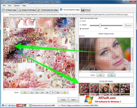 Screenshot Photo Collage Windows 7
