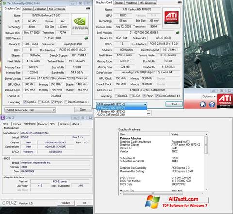 Screenshot GPU-Z Windows 7