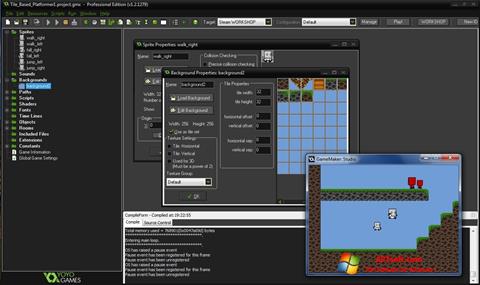 Screenshot GameMaker: Studio Windows 7