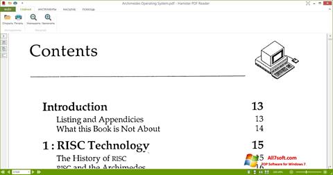 Screenshot Hamster PDF Reader Windows 7