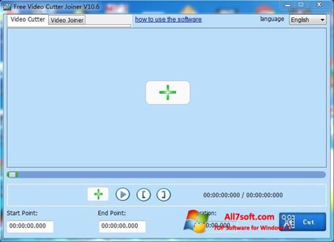 Screenshot Free Video Cutter Windows 7