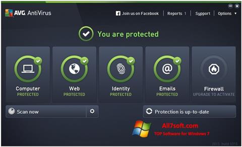 Screenshot AVG AntiVirus Pro Windows 7
